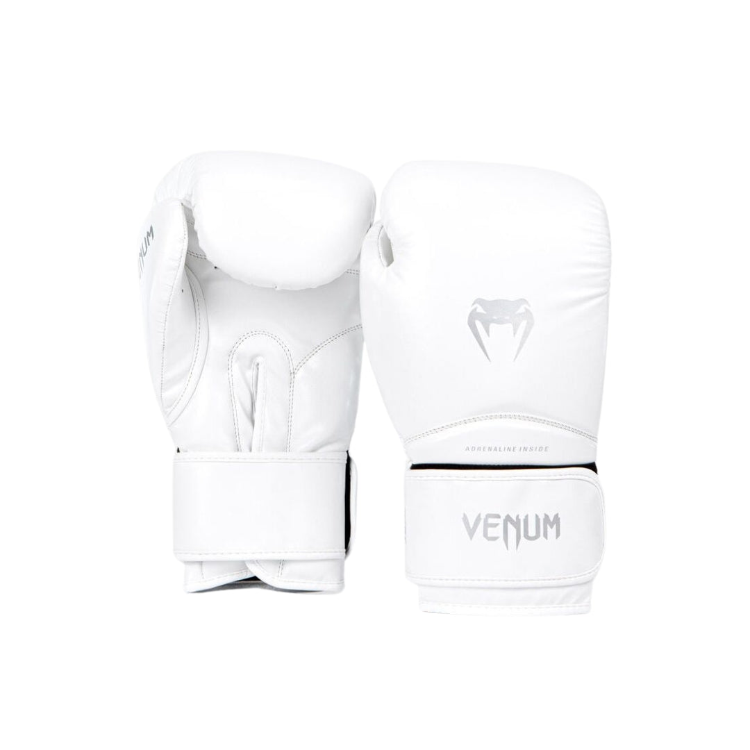 Venum Boxing Gloves Legendary White|Silver