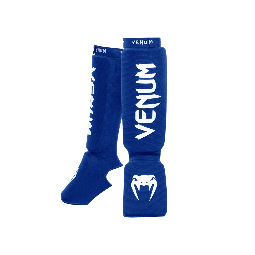 Shin Guards Venum Kontact - Blue MMA MuaiThai Kickboxing