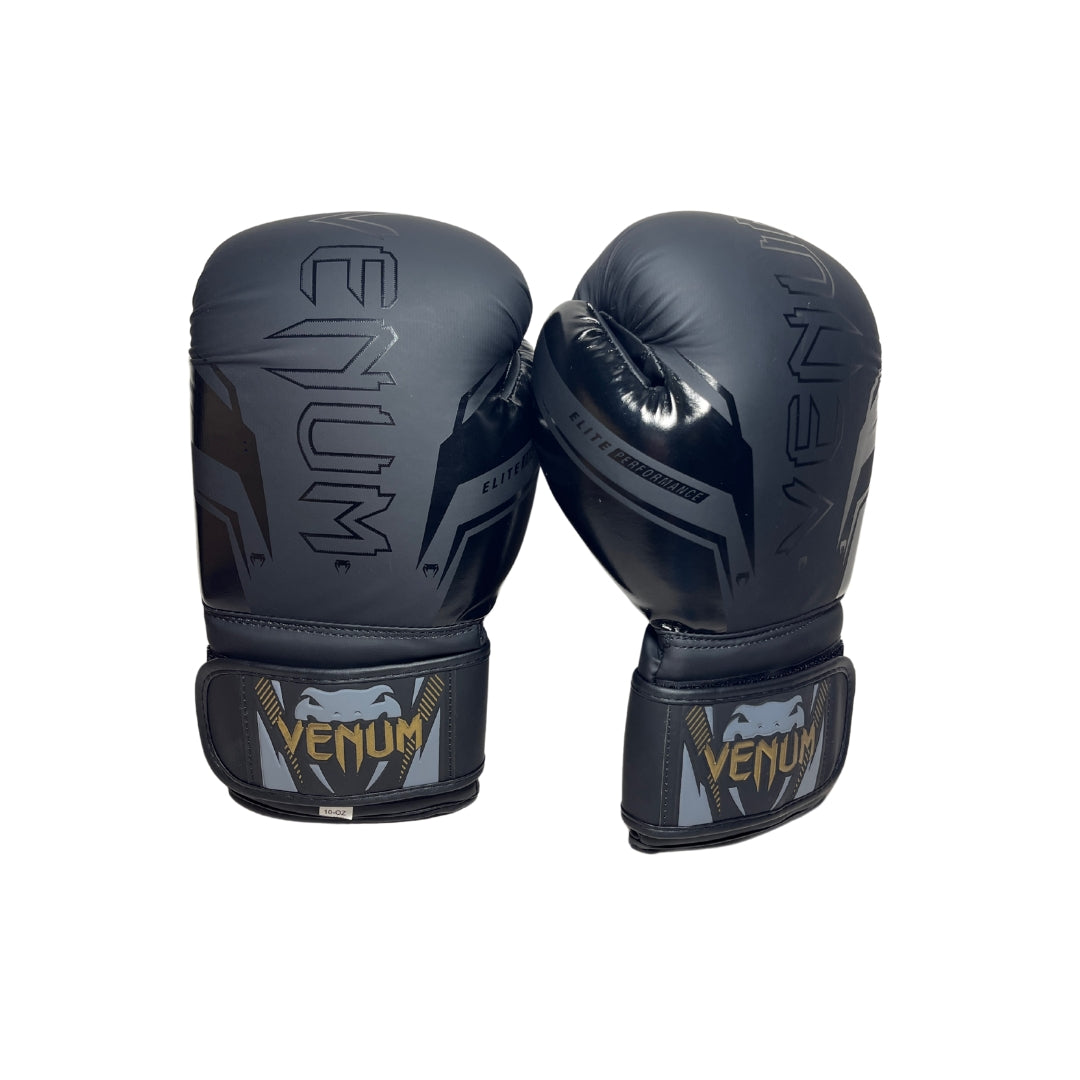 Venum Elite Boxing Gloves Black