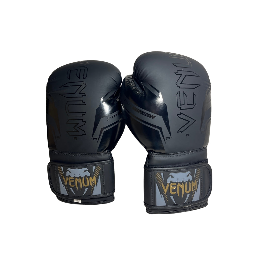 Venum Elite Boxing Gloves Black