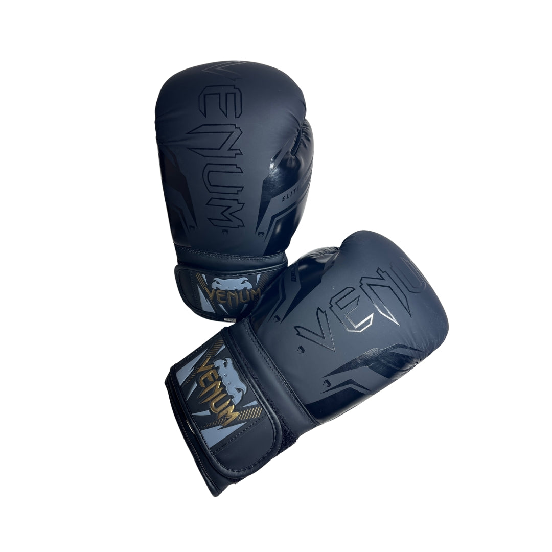Venum Elite Boxing Gloves Black