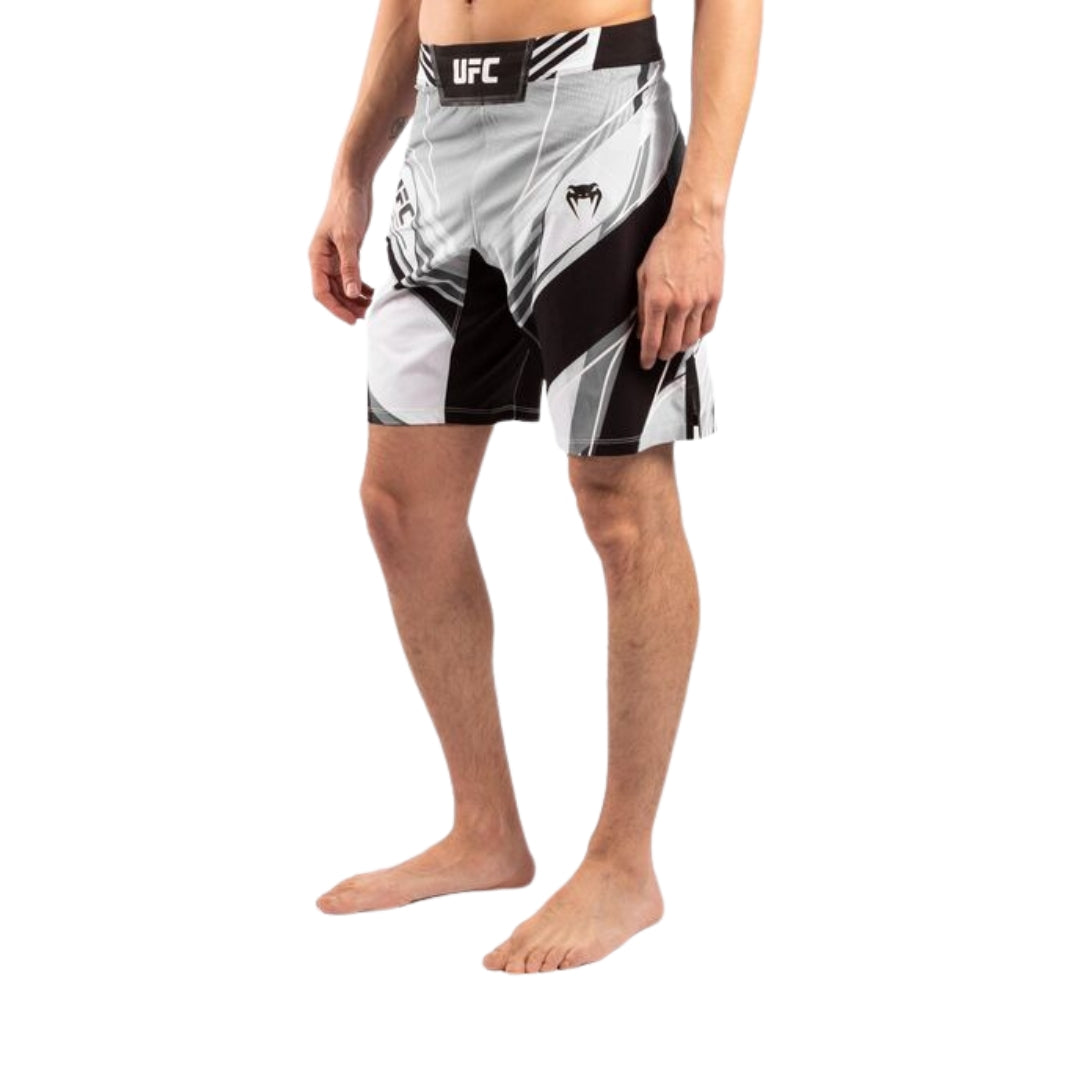 UFC Venum Authentic Fight Night Men's Shorts - Long Fit - White