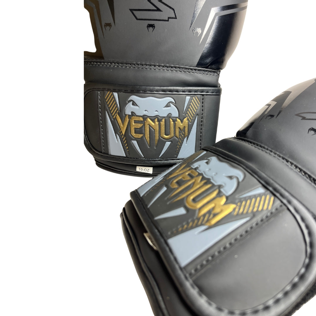 Venum Elite Boxing Gloves Black