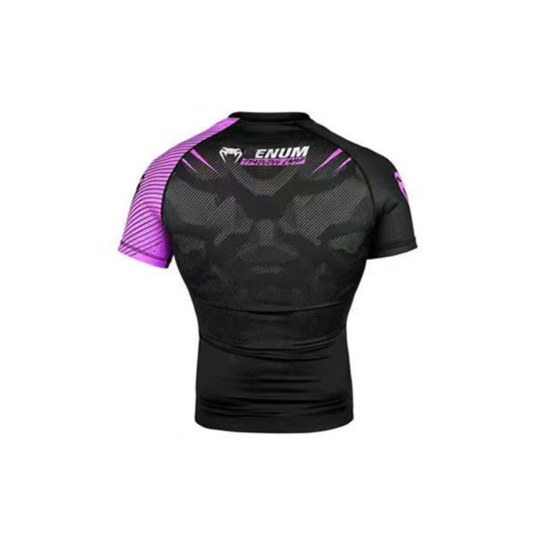 Venum Training Camp Compression T-shirt Black|Pink