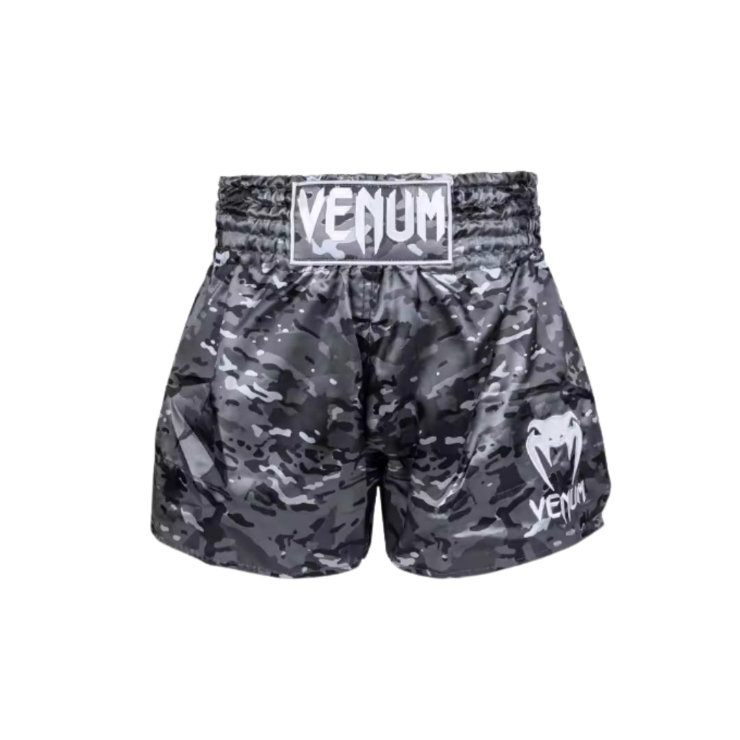 Military Muaythai Short Black|Gray
