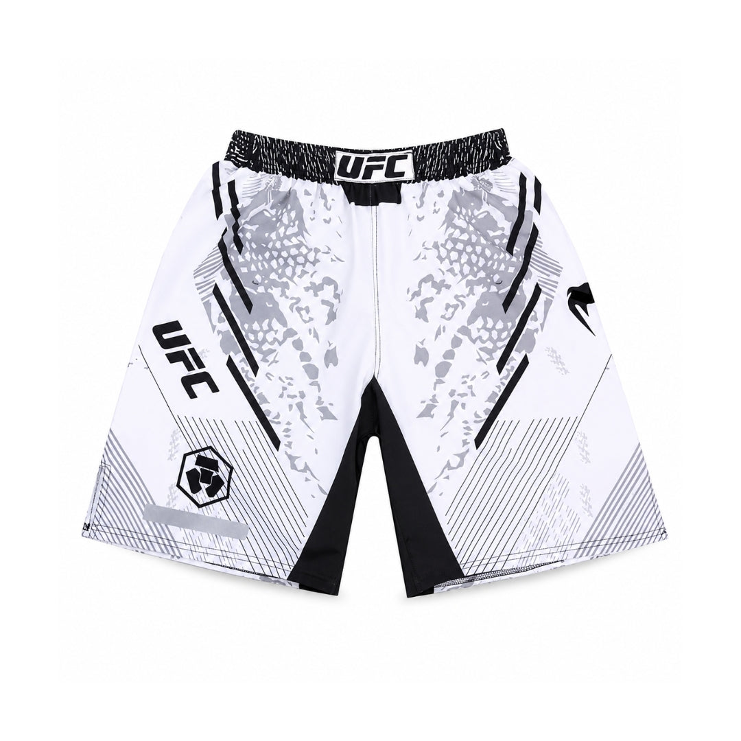 UFC Venum Fight Night MMA shorts in white