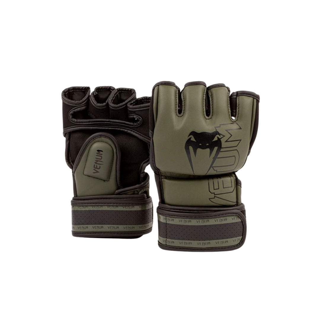 Venum v2.0 MMA Gloves - Khaki Green/Black