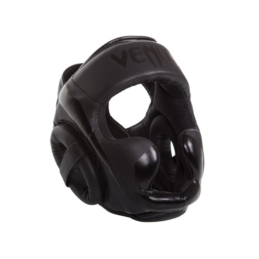 Venum full protection headgear in black