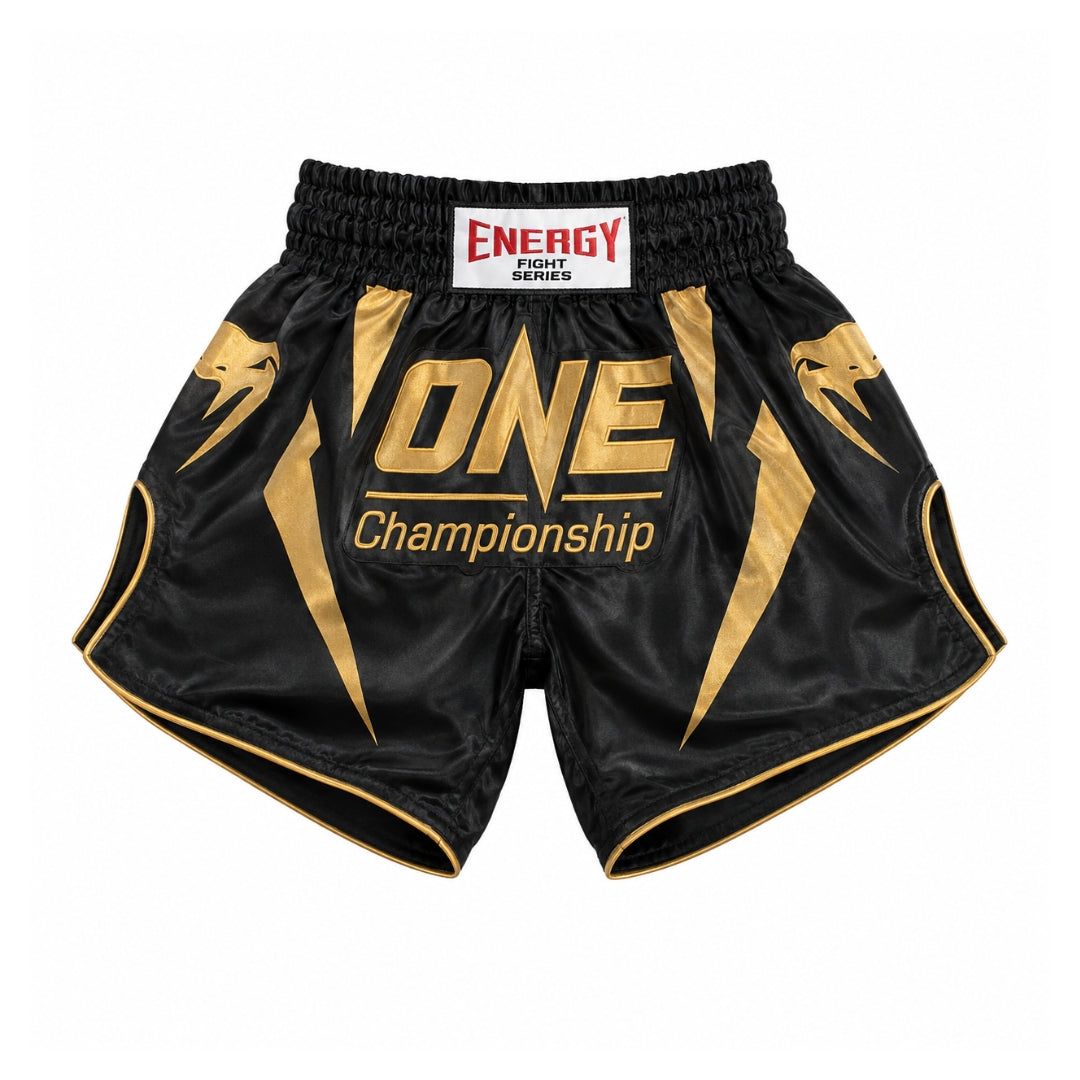 MuayThai Venum Short One Championship Gold