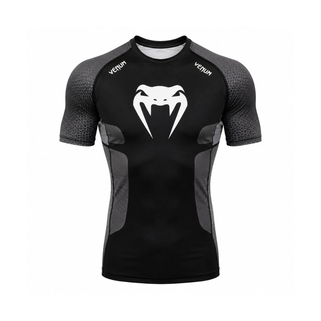 Venum Electron 2.0 Compression T-shirt Gray