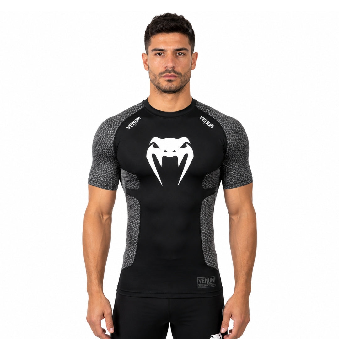 Venum Electron 2.0 Compression T-shirt Gray