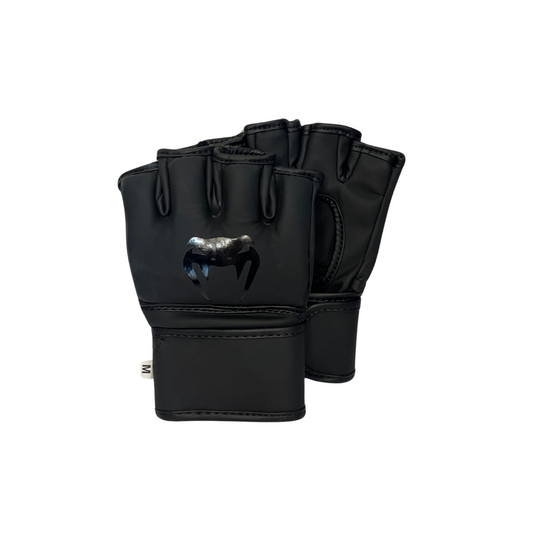 MMA Gloves Full Black Pro Version