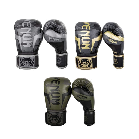 Venum Hook & Loop Boxing Gloves Camo Target| 3 Mixed colors