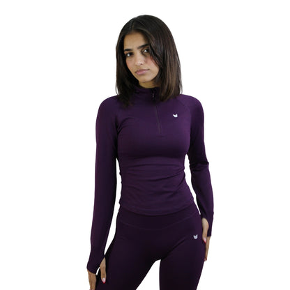 Velocity Long Sleeve Set Purple FitFight