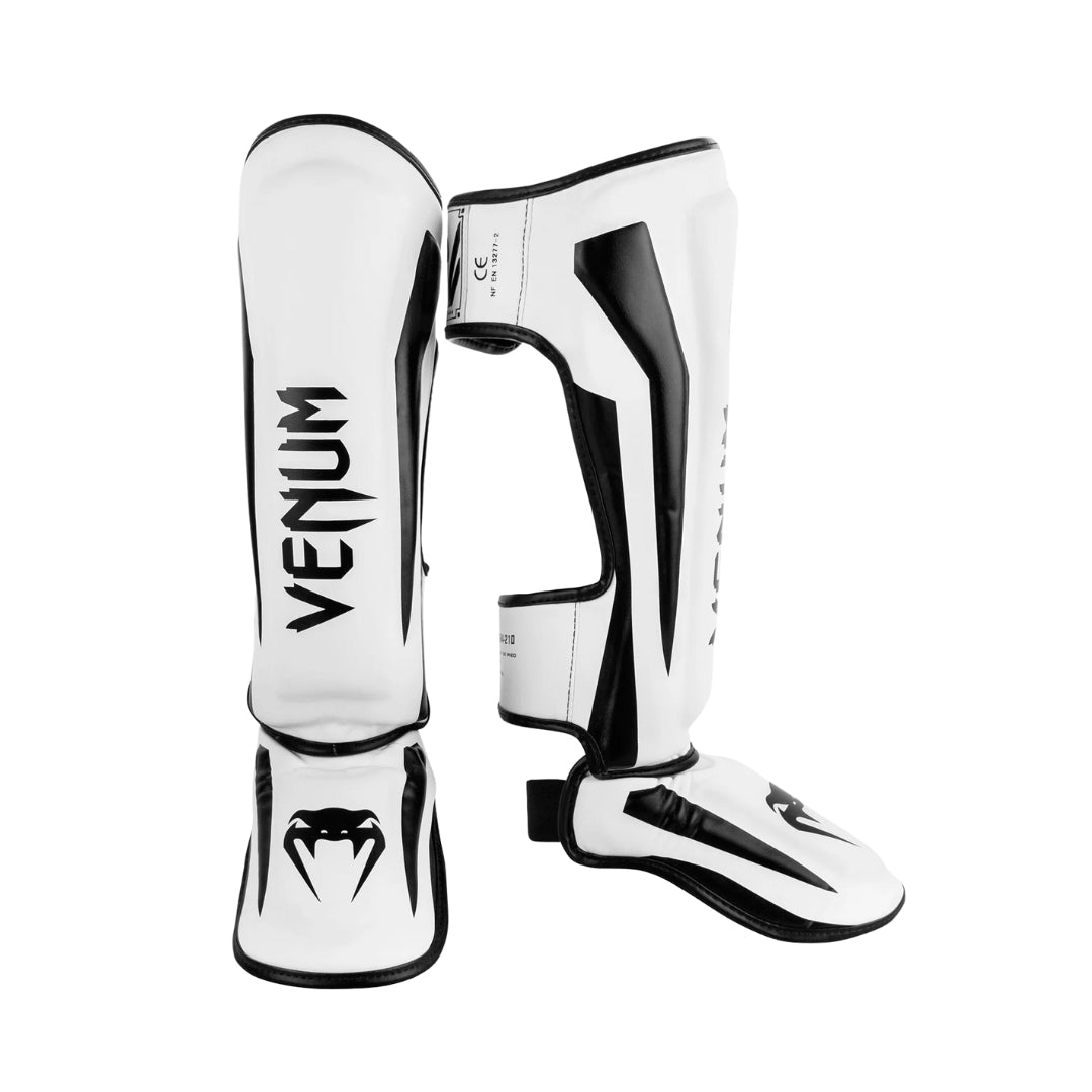 Venum Elite Standup Shin Guards - White