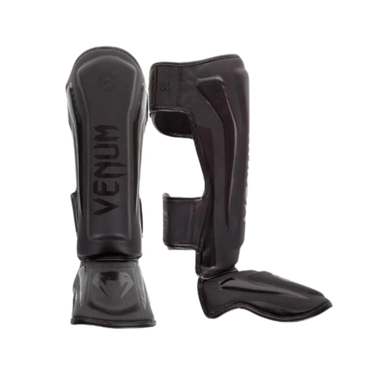 Venum Elite Standup Shin Guards - Matte/Black