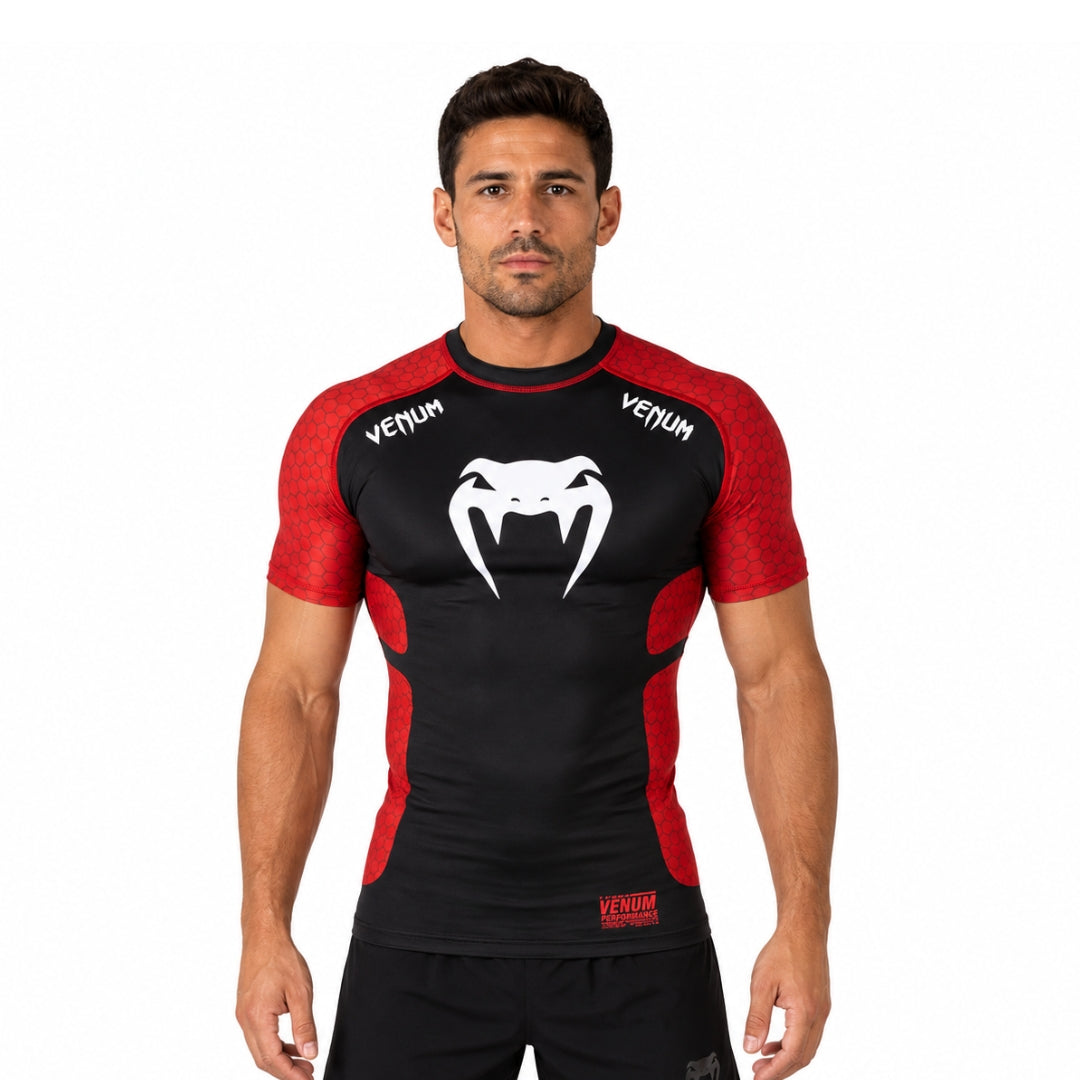 Venum Electron 2.0 Compression T-shirt Red
