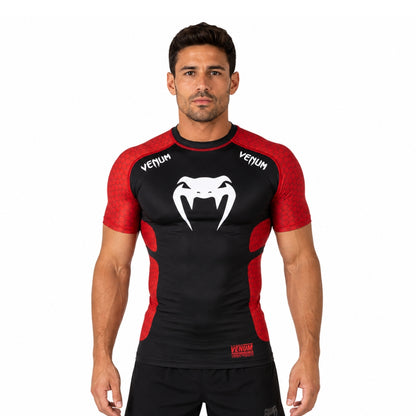 Venum Electron 2.0 Compression T-shirt Red