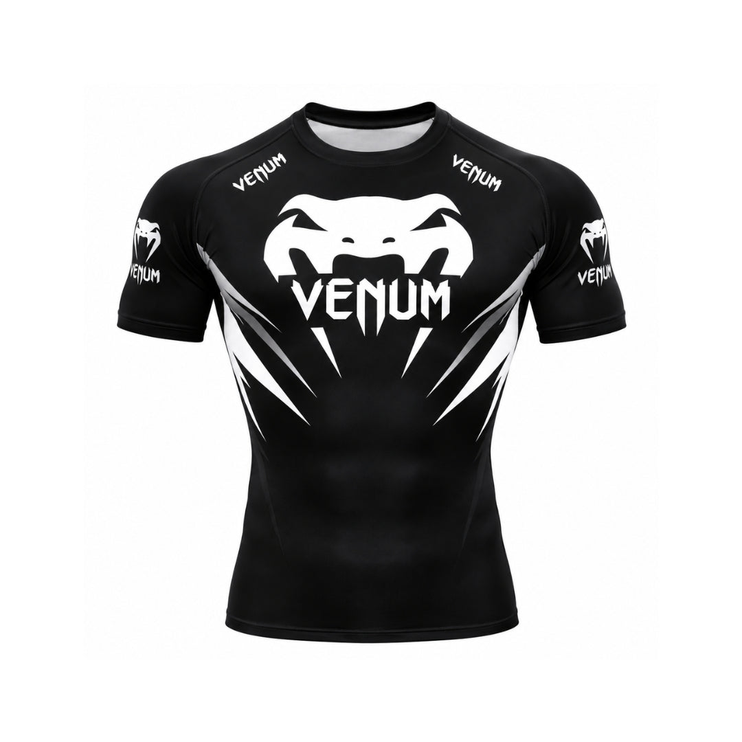 Venum 5.0 Compression T-shirt Black/White