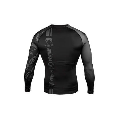 Venum Compression Long Sleeve Shirt Black|Full