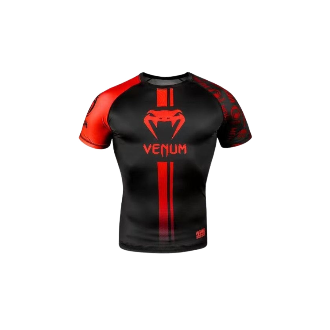 Venum Compression T-shirt Black|Red