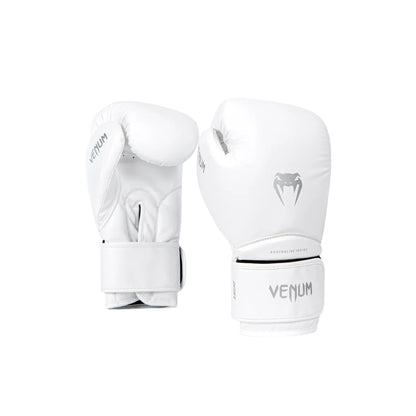Venum Boxing Gloves Legendary White|Silver
