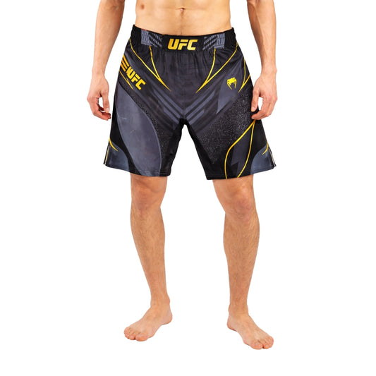 UFC Venum Authentic Fight Night Men's Shorts - Long Fit - Gold