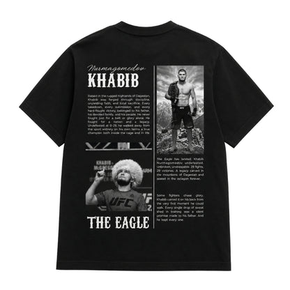 The Eagle Oversized Tribute T-Shirt – Black