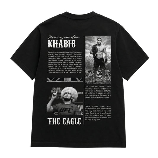 The Eagle Oversized Tribute T-Shirt – Black
