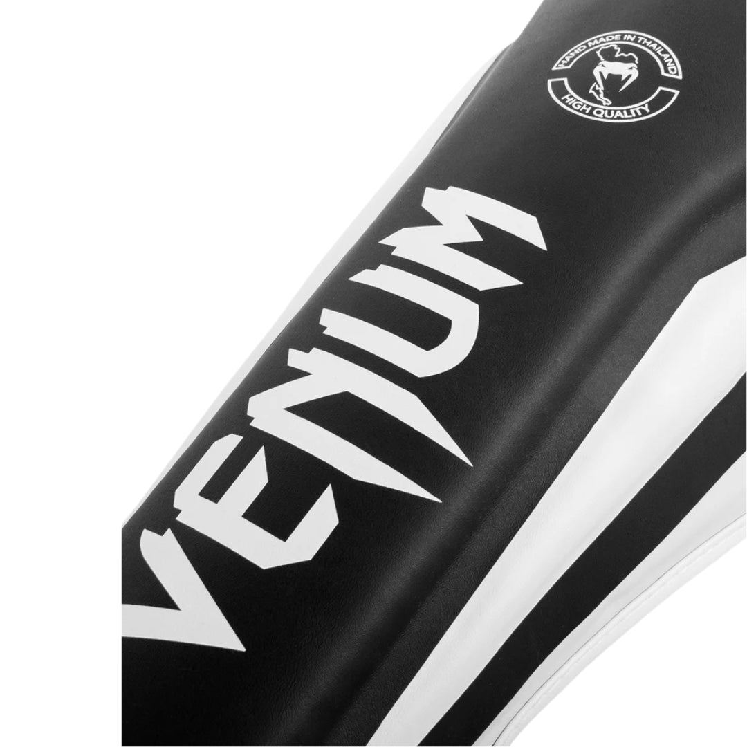 Venum Elite Standup Shin Guards - White/Black