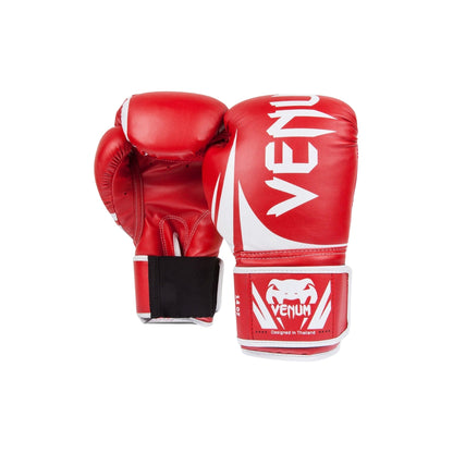 Venum Boxing Gloves White|Red MuayThai, Kickboxing, MMA