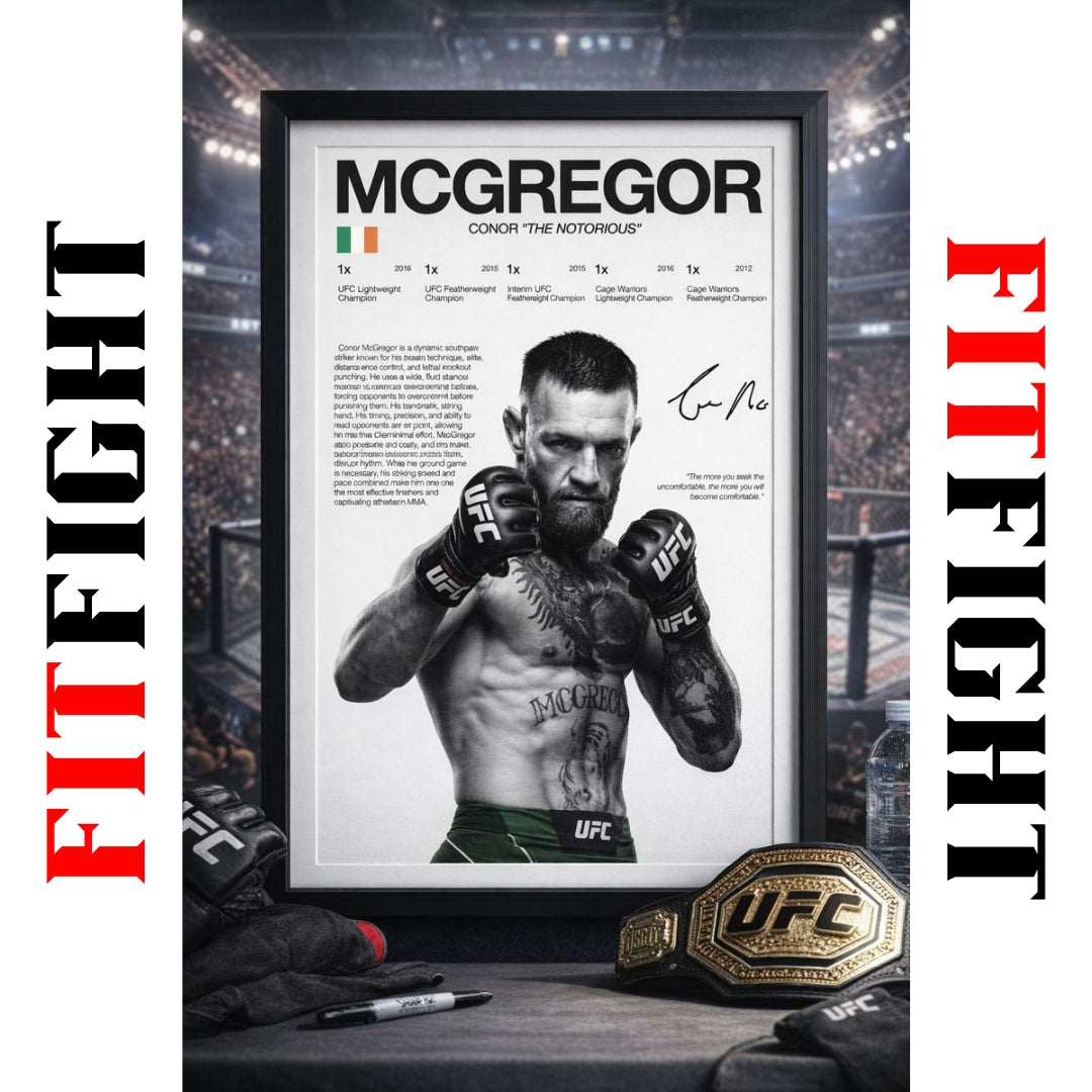 MMA Lovers UFC Posters 6 Frames Bundle