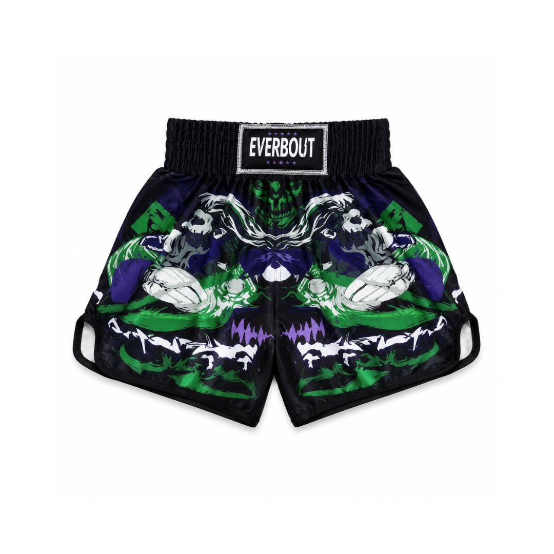 MuayThai Everbout Camoufelage Short Green
