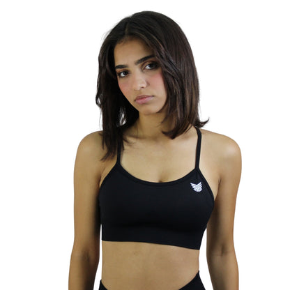 Elara Sports Bra - Black
