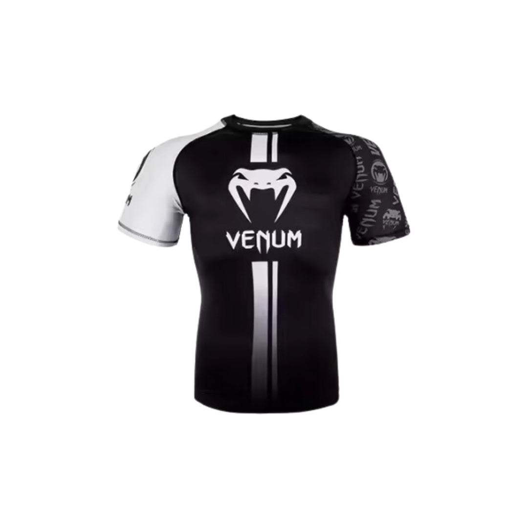 Venum Compression T-shirt Black|White