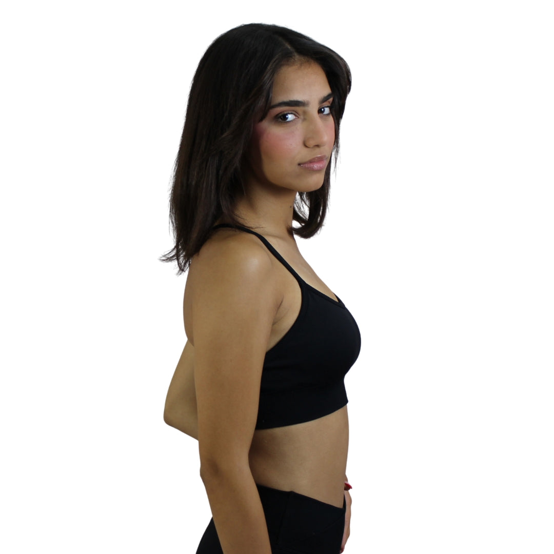 Elara Sports Bra - Black