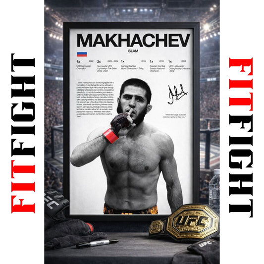 UFC Fighter Champion Poster MMA Lovers | MAKHACHEV