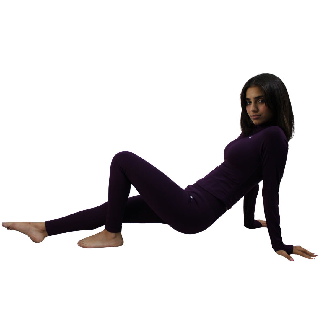 Velocity Long Sleeve Set Purple FitFight