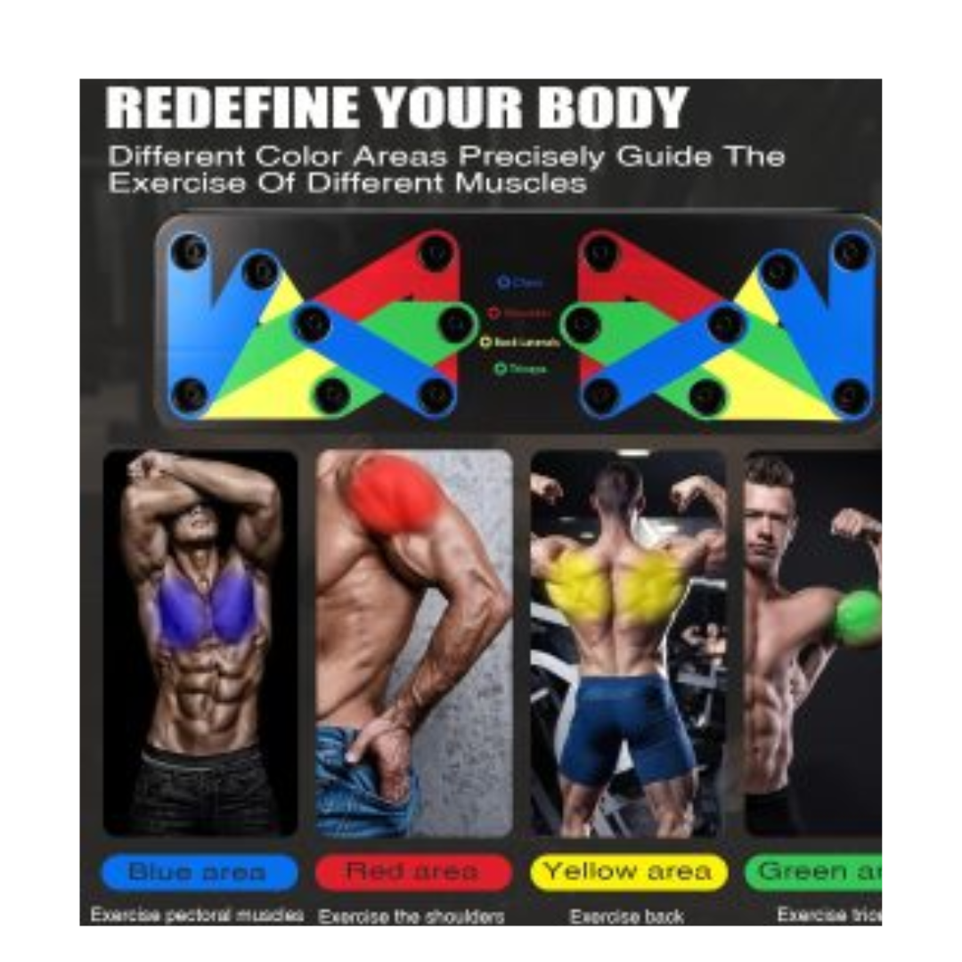 Push-up Board, 14 in 1 Foldable Push Up Rack Board
