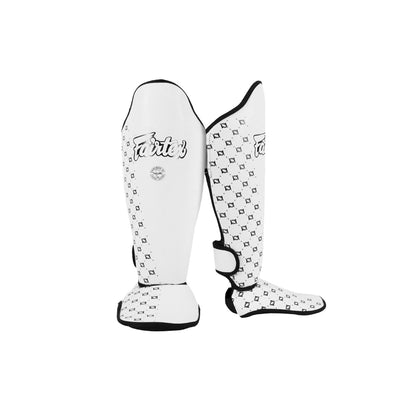 Fairtex Competition ShinGuards | White