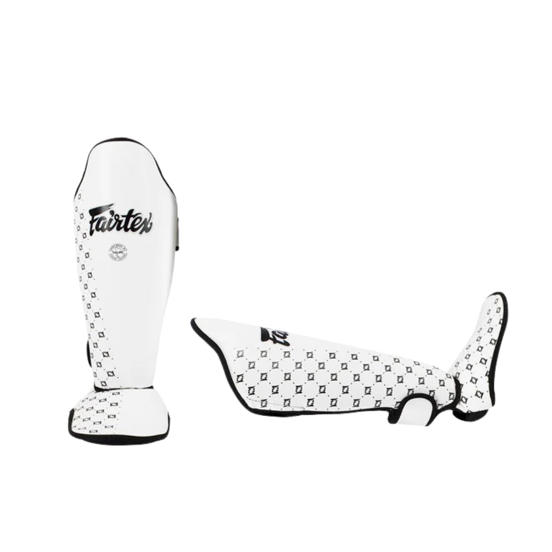 Fairtex Competition ShinGuards | White