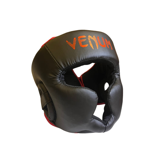 Venum Headgear Red Full Protection MMA Muaithai Kickboxing Red