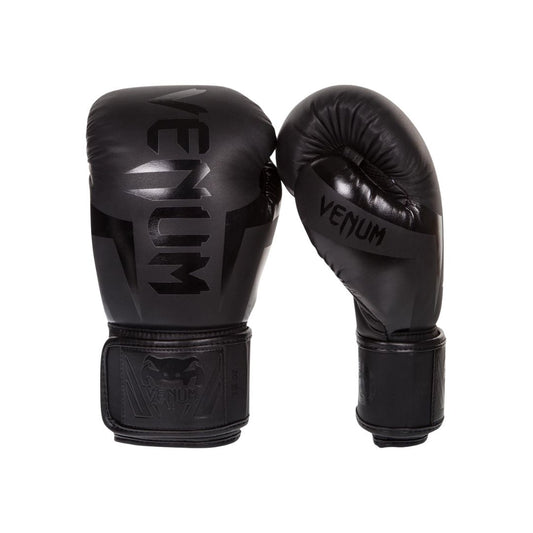 Venum Boxing Gloves Full Black Boxing Muaithai Kickboxing