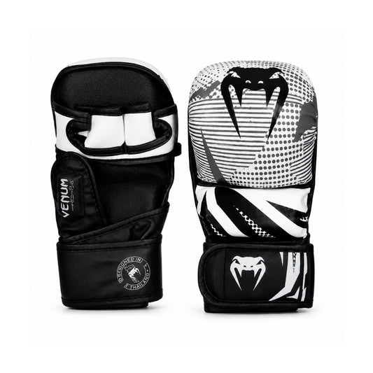 Venum Midnight Fury Sparring MMA Sparring Gloves - White