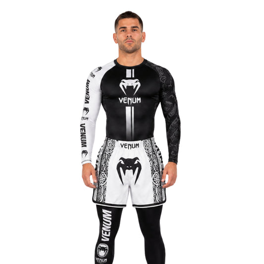 Rashguard T-shirt+Shorts 3pcs/set White Muay Thai Suit Bjj Kickboxing Men Gym Competition Sport Training Combat Wear