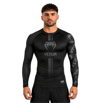 Venum Compression Long Sleeve Shirt Black|Full