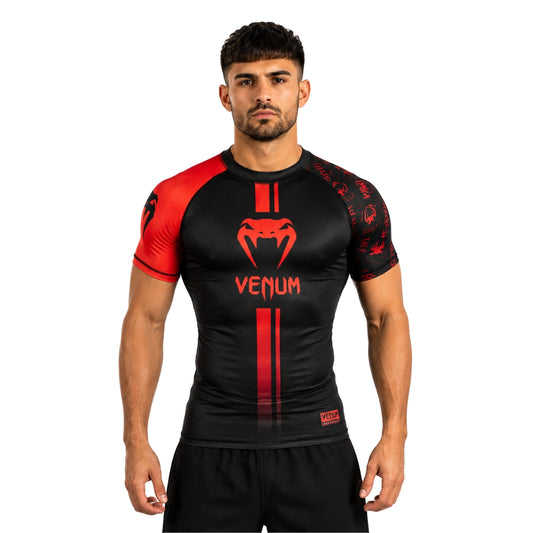 Venum Compression T-shirt Black|Red