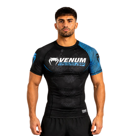 Venum Training Camp Compression T-shirt Black|Blue