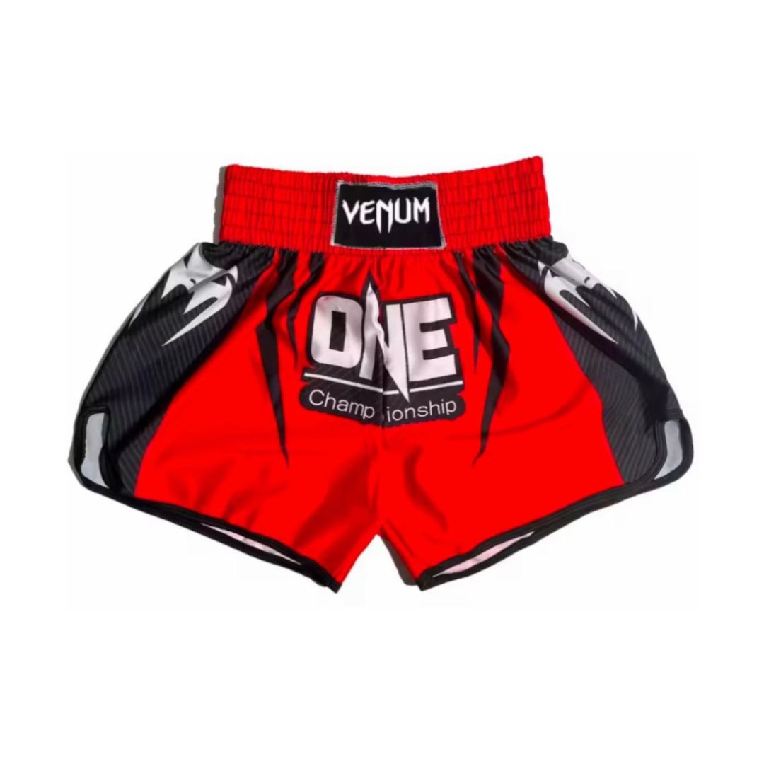 MuayThai Venum Short One ChampionShip Red