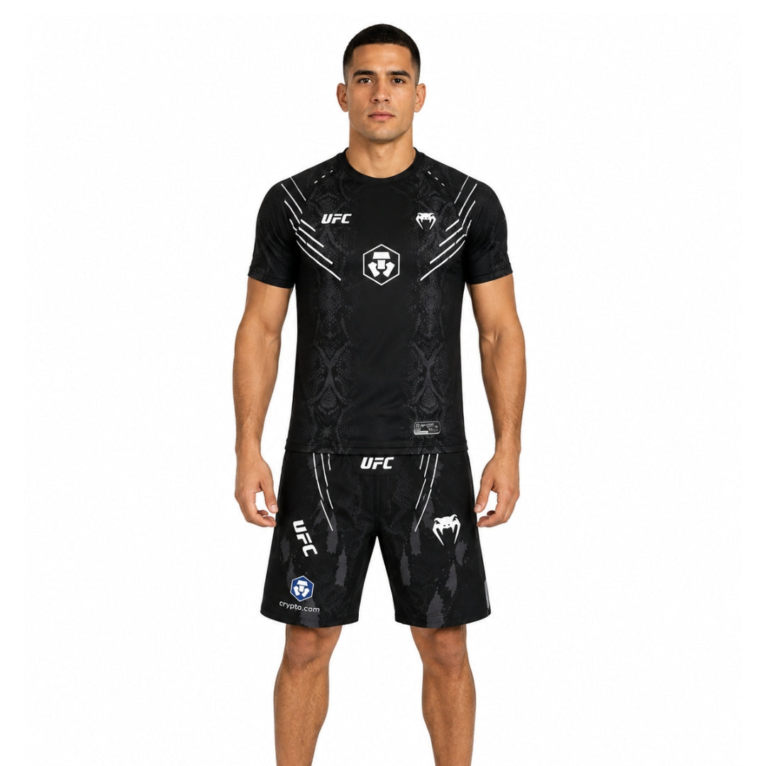 Venum UFC Authentic Fight Week 2.0 Men Performance Short Sleeve T-shirt Black